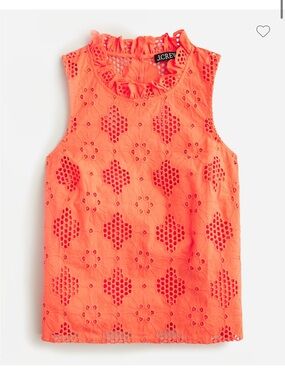 NWT J. Crew Fleur Top in Eyelet